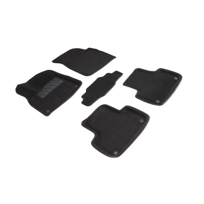 Коврик ворсовый для Audi Q7 II, 2015-, Черный коврик ворсовый для nissan murano ii 2008 2015 черный