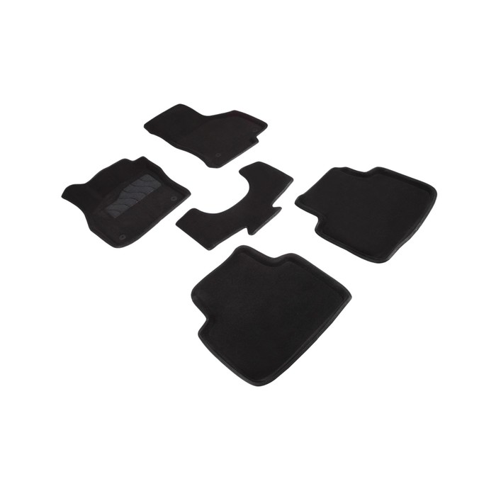 Коврик ворсовый для Skoda Superb III, 2015-, Черный цена и фото