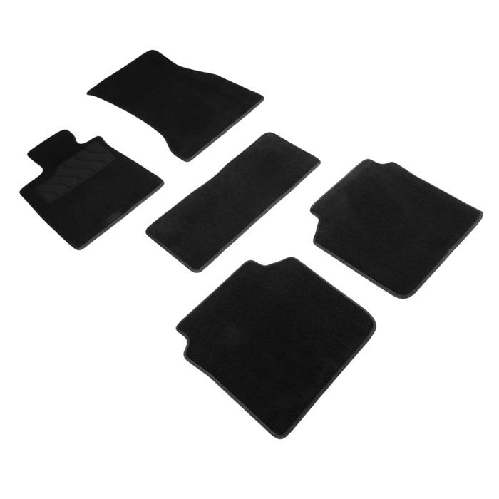 Ворсовые коврики для Bmw 7 Ser G-12 VI 4WD, 2015-