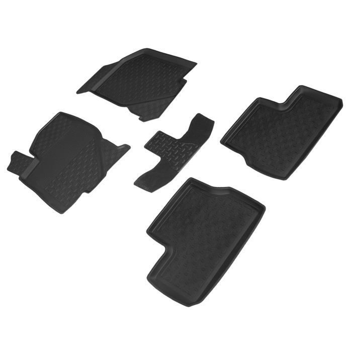 Коврики резиновые с высоким бортом для Datsun on-DO, 2014- коврик в багажник для datsun on do седан 2014 черный