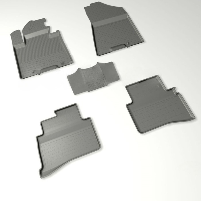 Коврики резиновые с высоким бортом для Hyundai Tucson III, 2015-