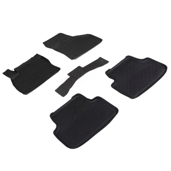 Коврики резиновые с высоким бортом для Skoda OCTAVIA A7, 2013-