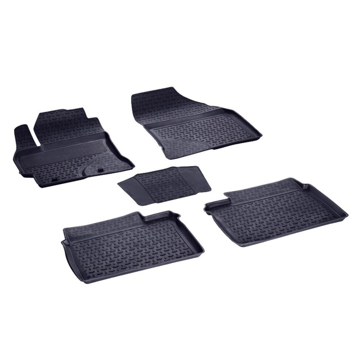 Коврики резиновые с высоким бортом для Toyota COROLLA 13-, 2013-