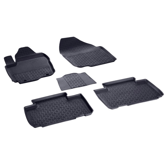 Коврики резиновые с высоким бортом для Toyota RAV 4 IV, 2012-