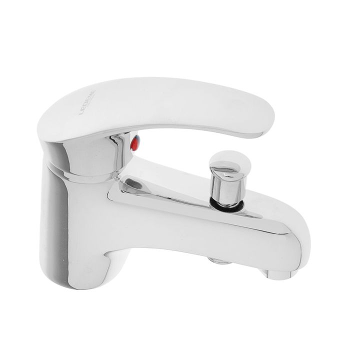 Смеситель для раковины Ledeme L1221, однорычажный, со шлангом и лейкой, хром