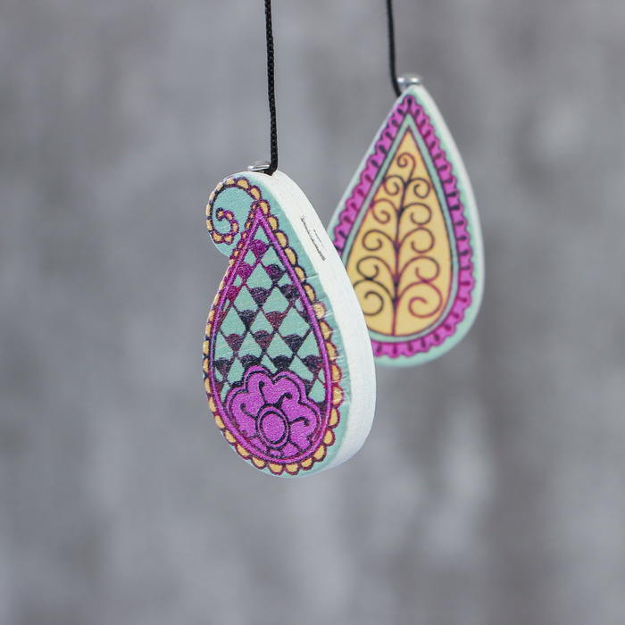 Музыка ветра "Кружево" 30х19х1,5 см