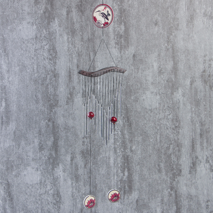 Музыка ветра "Журавль" 30х19х1,5 см