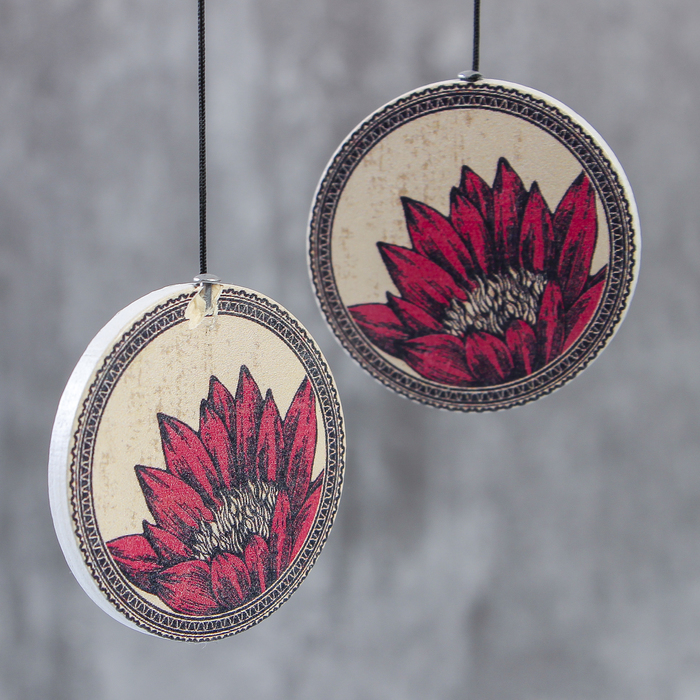 Музыка ветра "Журавль" 30х19х1,5 см