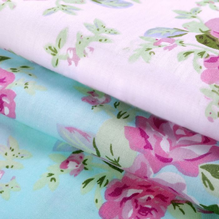 Набор ткани пэчворк «Розовый водопад», 50 х 50 см