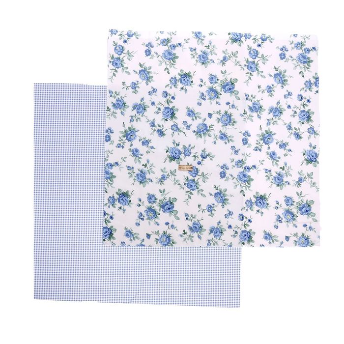 Набор ткани пэчворк «Лазурный берег», 50 х 50 см