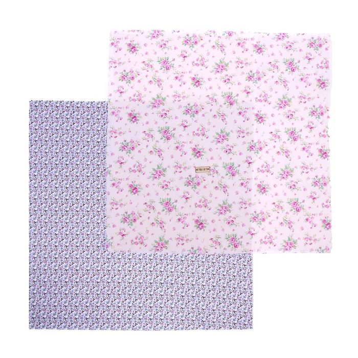 Набор ткани пэчворк «Лёгкое дыхание», 50 х 50 см