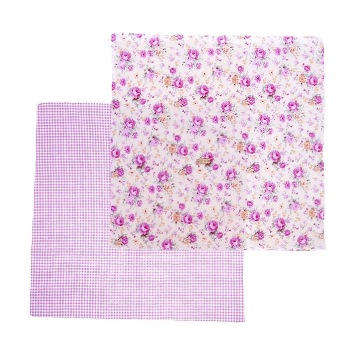 Набор ткани пэчворк «Этюд в лиловых тонах», 50 х 50 см