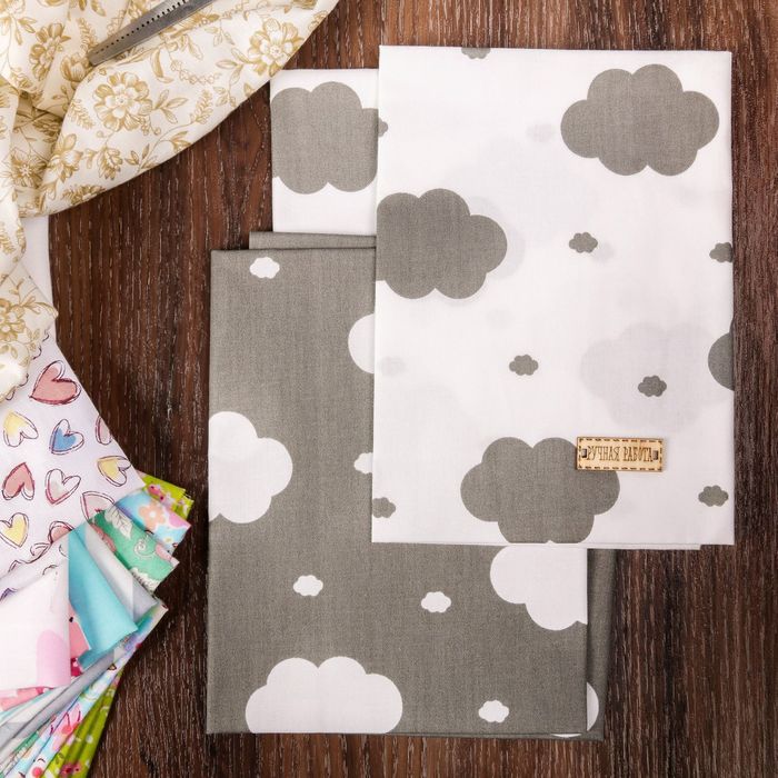 Набор ткани пэчворк «На седьмом небе», 50 х 50 см