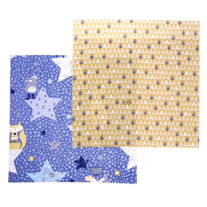 Набор ткани пэчворк «Лесное царство», 50 х 50 см