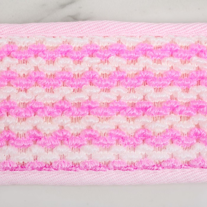 Мочалка-лента массажная 70х8 см, цвет МИКС