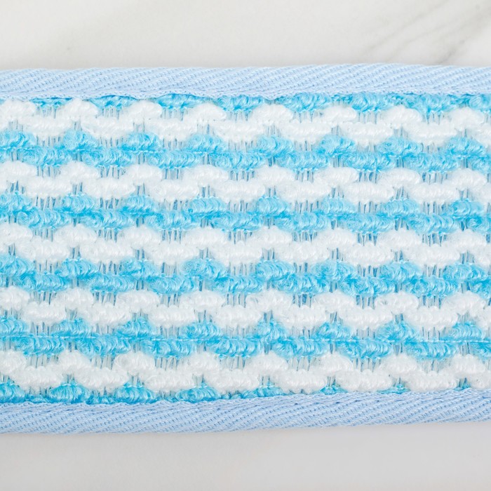 Мочалка-лента массажная 70х8 см, цвет МИКС