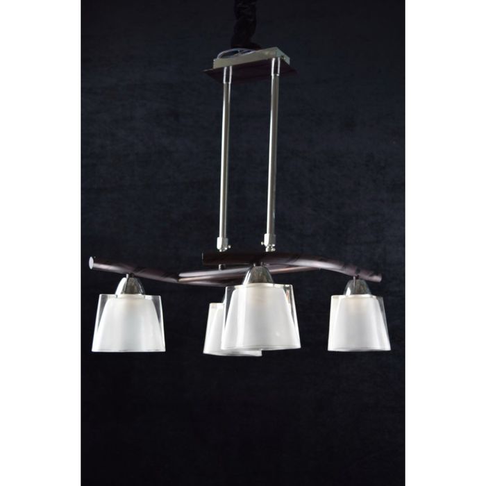 Люстра еврокаркас "Орегон" 4 лампы хром