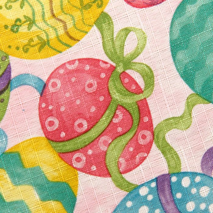 Скатерть пасхальная белая, 75 × 75 см