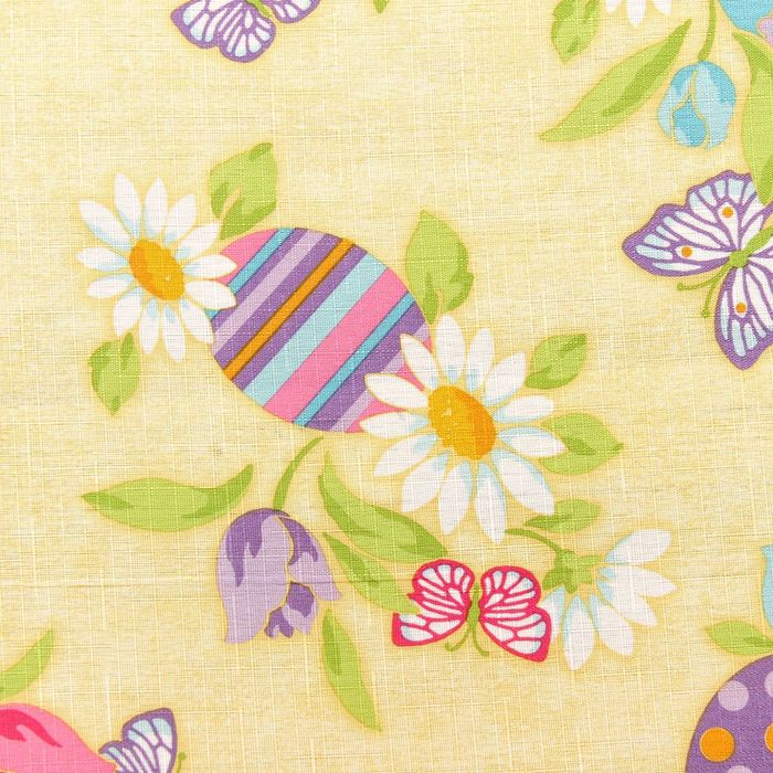 Скатерть пасхальная "Весенние цветы" 150 х 180 см