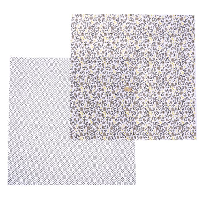 Набор ткани пэчворк «Тёмные аллеи», 50 х 50 см