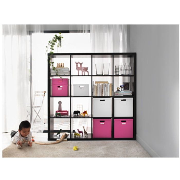 Стеллаж, цвет черно-коричневый КАЛЛАКС