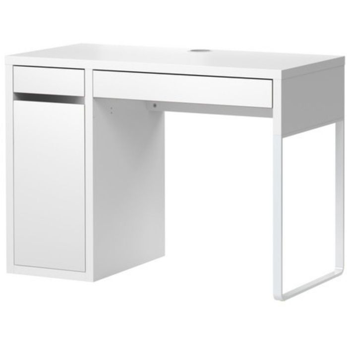 Письменный стол МИККЕ, 50х105 см, цвет белый