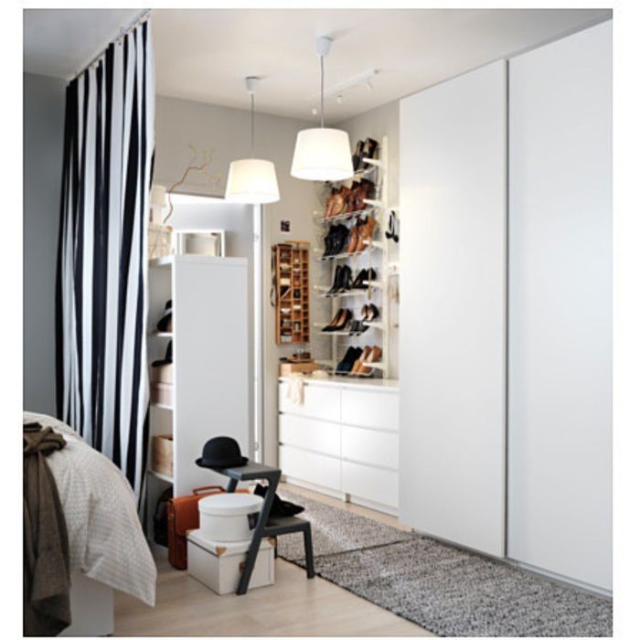 Комод с 3 ящиками, цвет белый МАЛЬМ