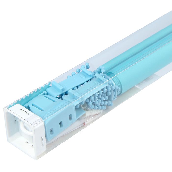 Штора-ролет 50х160 см "Комфортиссимо", цвет голубой