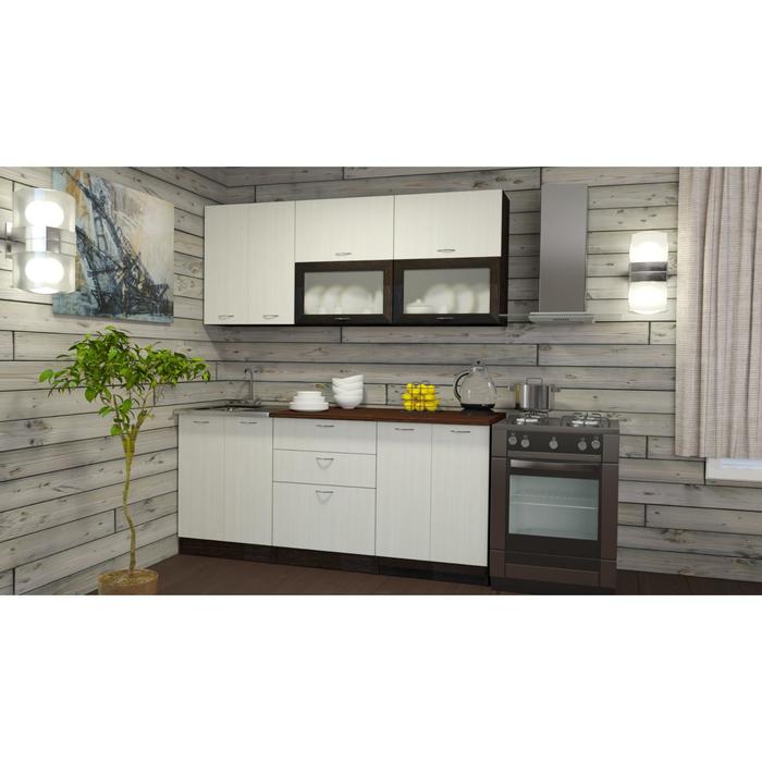 Кухонный гарнитур Полина макси, 1800 мм кухонный гарнитур фьюжен матовый grey white 2600 1800 мм