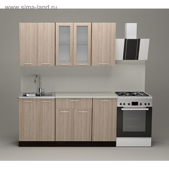 Кухонный гарнитур Светлана стандарт, 1600 мм