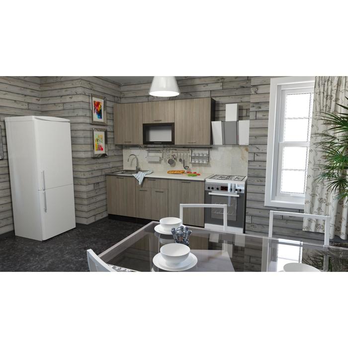 Кухонный гарнитур Светлана макси, 1800 мм кухонный гарнитур фьюжен матовый grey white 2600 1800 мм