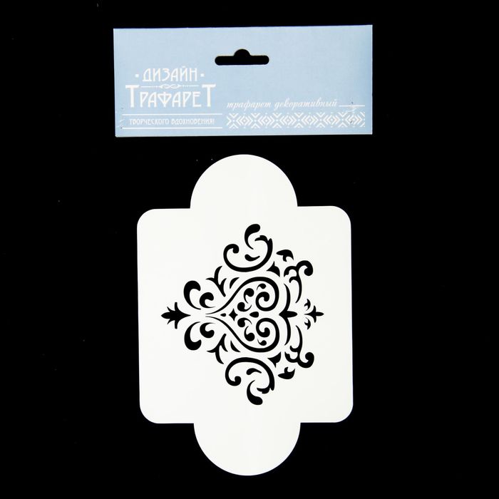 Трафарет пластик "Восток" 10х10 см (МД-39)