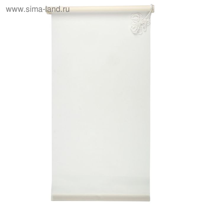 Рулонная штора «Комфортиссимо» 50х160 см, цвет белый штора рулонная blackout шалюр 50х160 см цвет белый