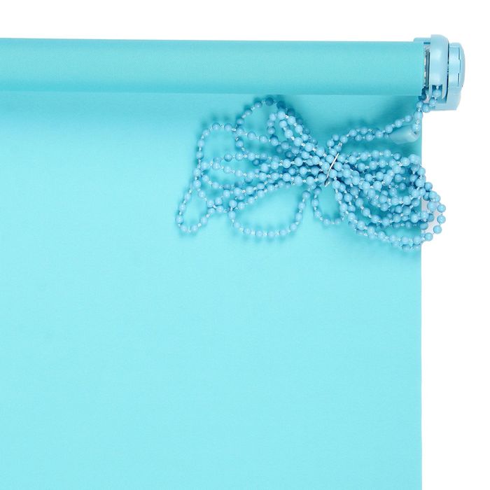 Штора-ролет 60х160 см "Комфортиссимо", цвет голубой