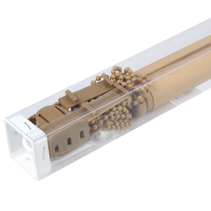 Штора-ролет 50х160 см "Комфортиссимо", цвет кофе с молоком