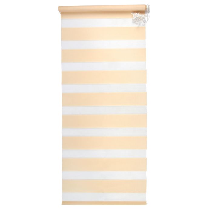 Ролет-штора 50х160 см "День и Ночь", цвет персик