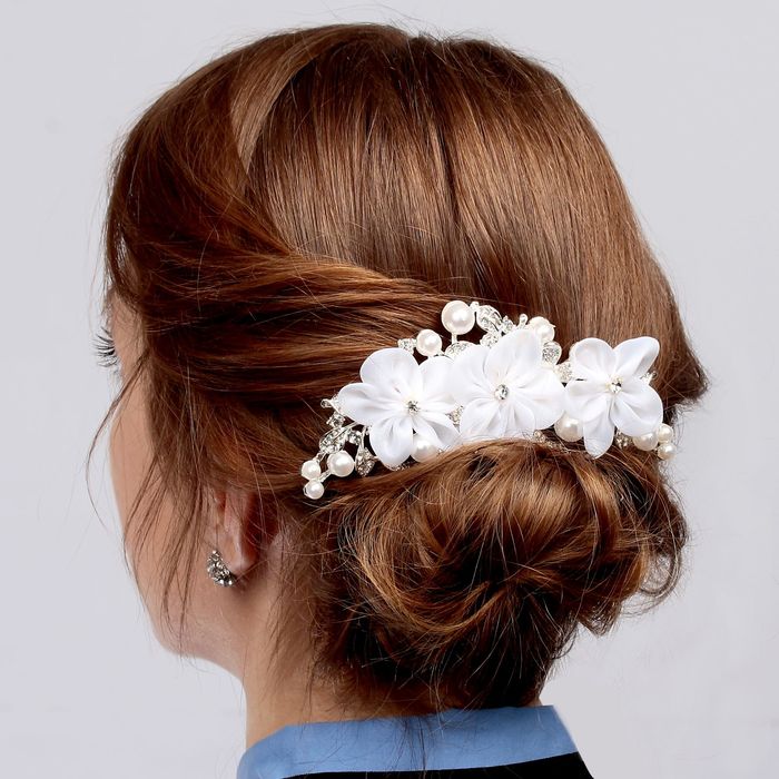 Гребень для волос "Перфект" 6*11 см белоснежная сказка