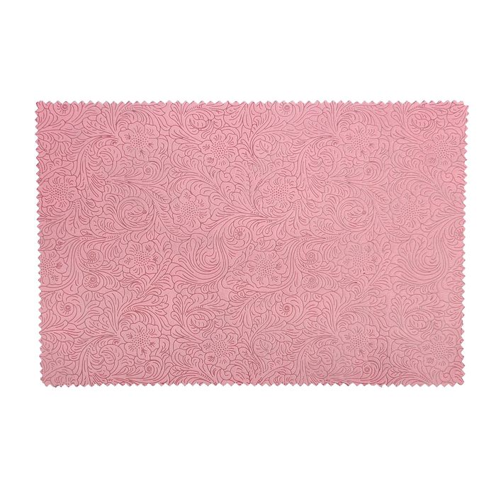Салфетка кухонная "Магнолия" 41х28 см, цвет розовый