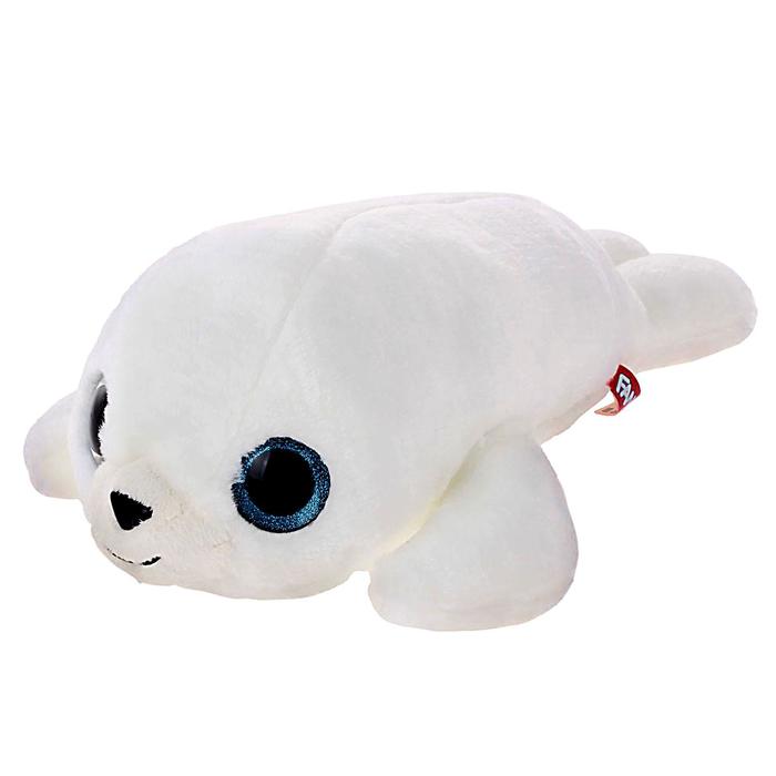 Мягкая игрушка "Тюлень глазастик", 13 см
