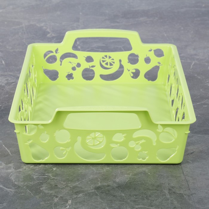 Поднос 36,7х26х9,8 см, с ручками