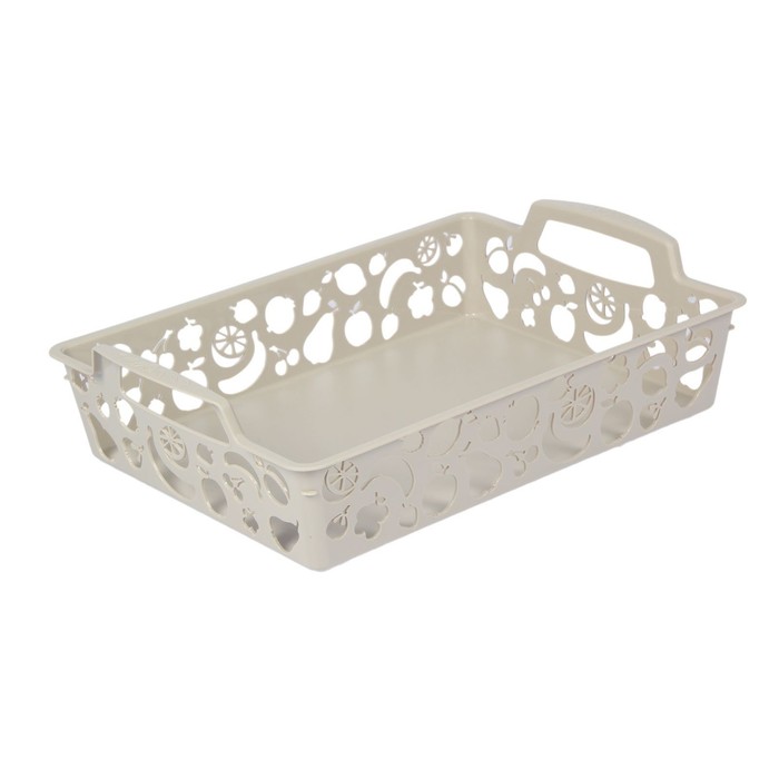 Поднос 36,7х26х9,8 см, с ручками