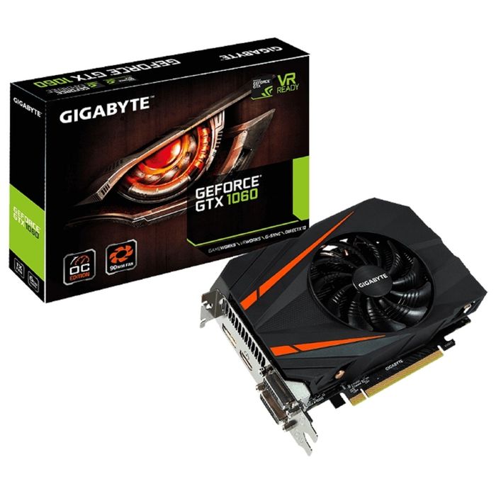 Видеокарта Gigabyte GeForce GTX 1060 (GV-N1060IXOC-6GD) 6G,192bit,GDDR5,1556/8008