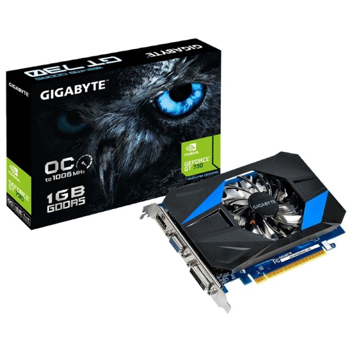 Видеокарта Gigabyte GeForce GT 730 (GV-N730D5OC-1GI) 1G,64bit,GDDR5,902/5000