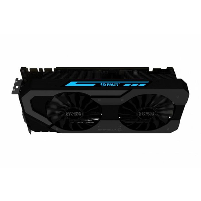 Видеокарта Palit GeForce GTX 1070 Jetstream 8G,256bit,GDDR5,1506/8000,Ret
