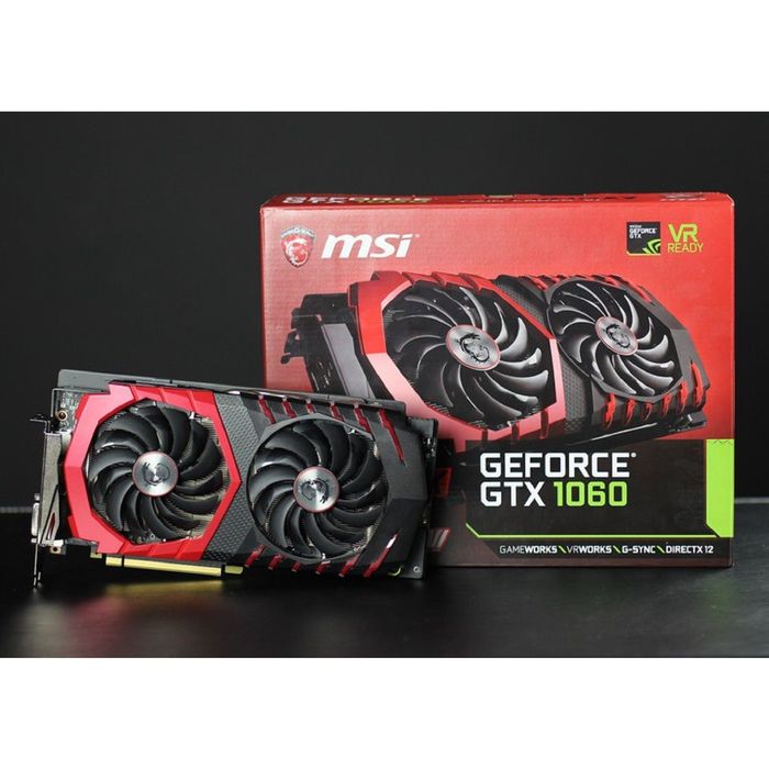 Видеокарта MSI GeForce GTX 1060 GAMING X 6G,192bit,GDDR5,1594/8100,DVI,HDMI,DP