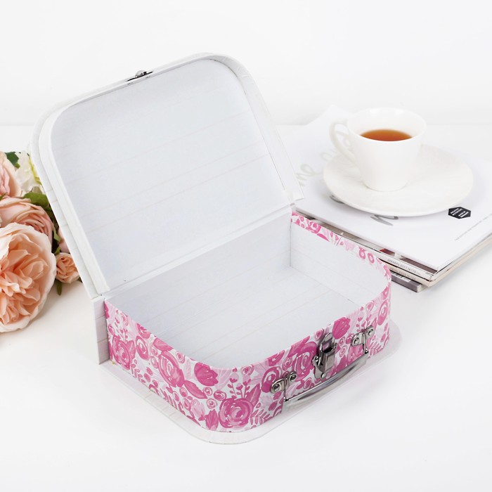 Набор коробок 3в1 "Цветы", 28,5 х 22 х 9,5 - 24 х 17 х7 см