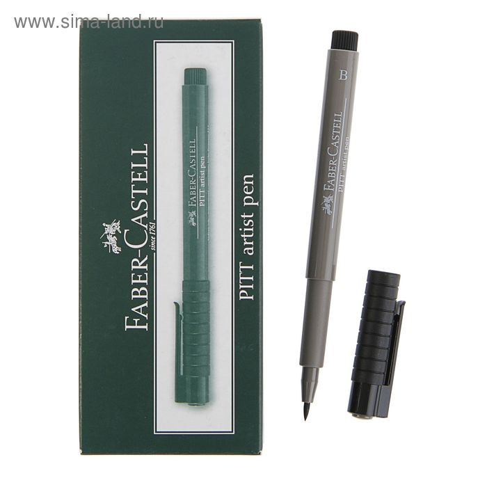 

Ручка кисть капиллярная Faber-Castell PITT® Artist Pen Brush, теплый серый IV 273 167473