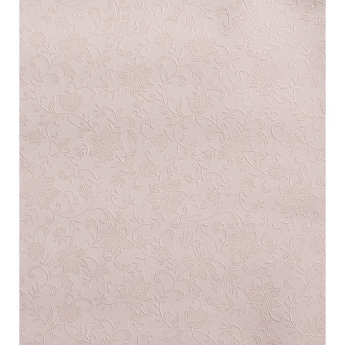 Обои виниловые на бумажной основе "Цветочный орнамент", слоновая кость, 0,53х10 м