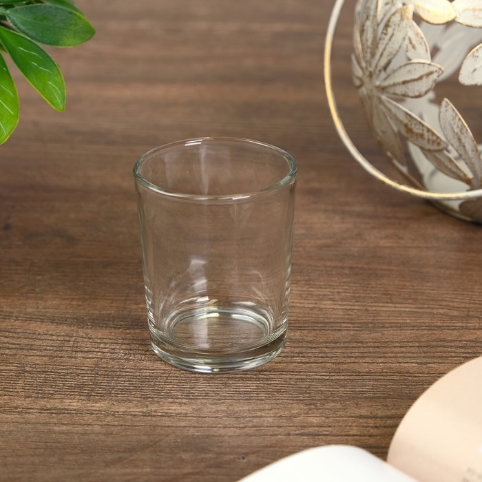 Подсвечник металл 1 свеча "Шар с ромашками" с ручкой 12х14х14 см