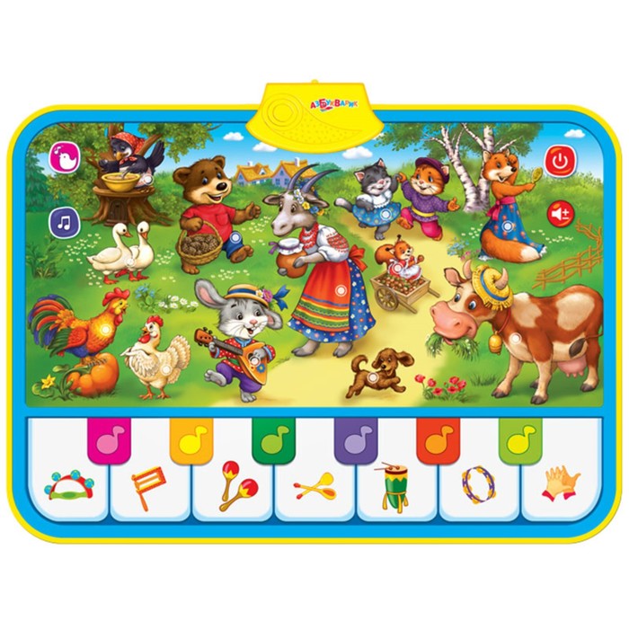 Музыкальный коврик "Топ-Топ,Топотушки"